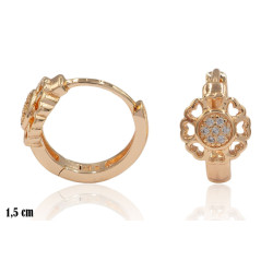 Kolczyki Xuping pozłacane 18k - MF38340